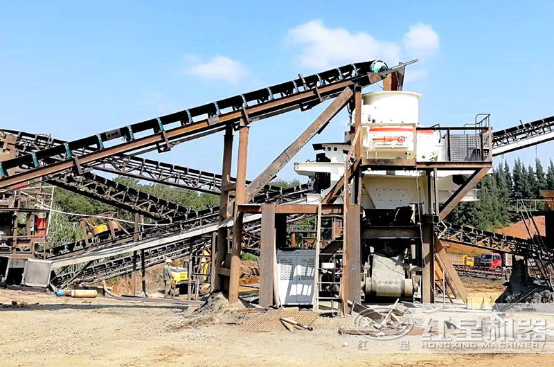 制砂機成品粒型好，成品多用于建筑工程，道路基建